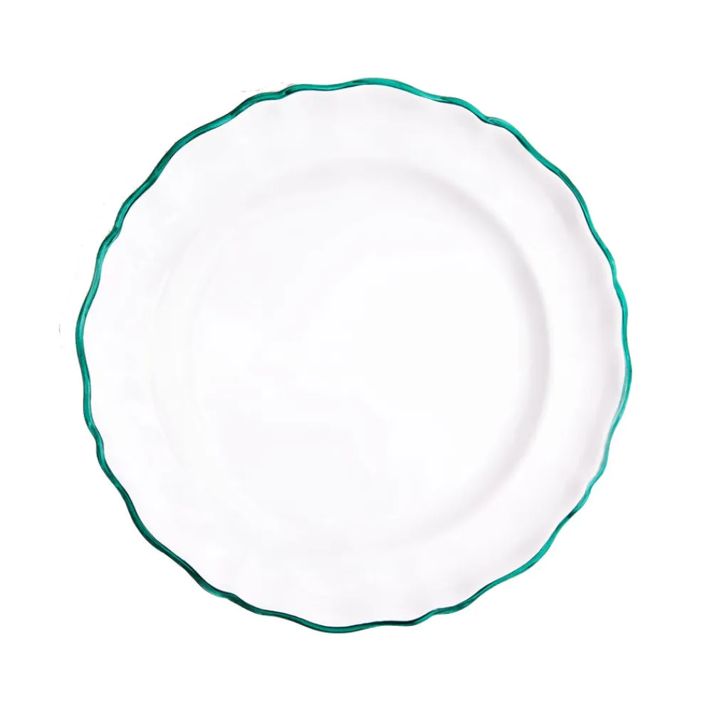 Z.d.G. Dinnerware|L'Horizon Dinner Plate in Vert