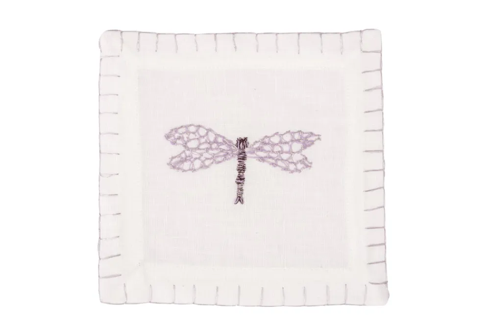 Francesca Miranda Place Settings & Linens|Lila Cocktail Napkin, Set of 4