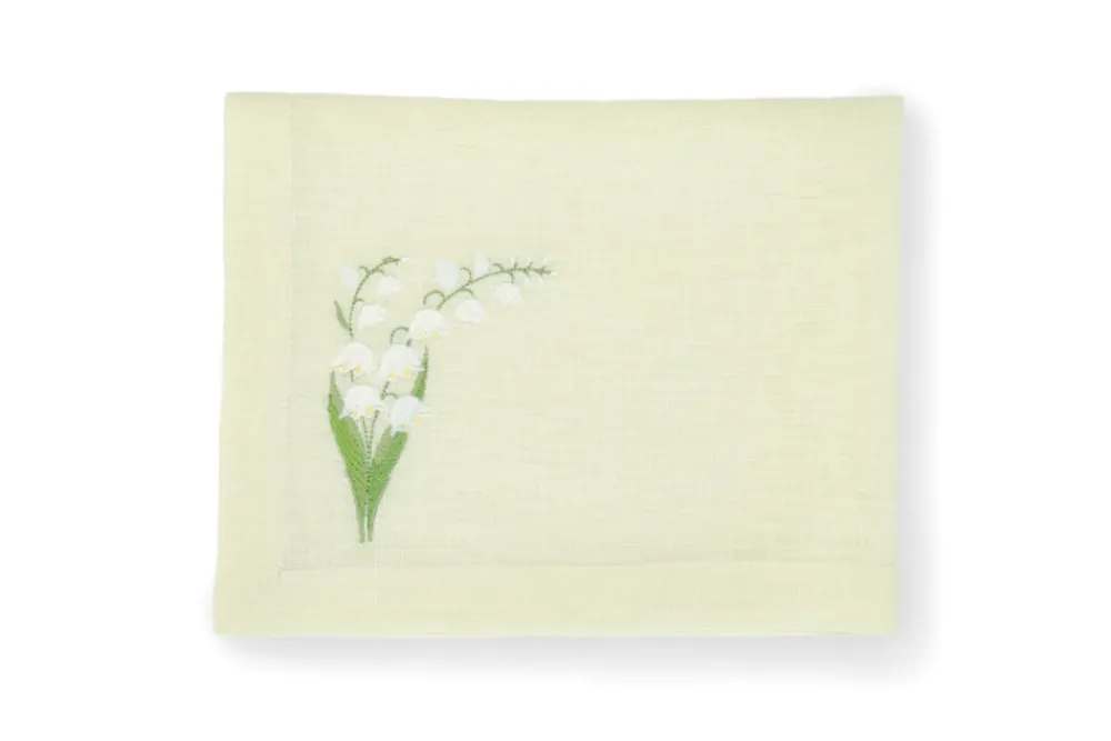 TriChi Design Place Settings & Linens|Lily of the Valley Collection Placemat, Set of 4