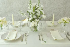 TriChi Design Place Settings & Linens|Lily of the Valley Collection Placemat, Set of 4