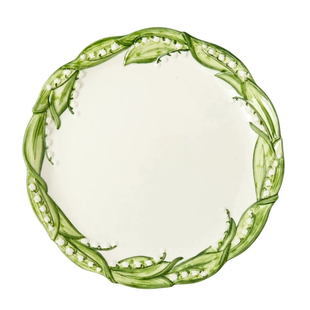 Mrs. Alice Dinnerware|Lily of the Valley Dinner Plate
