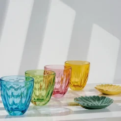 La Rochere Glassware|Lily Tumbler in Clear, Set of 6