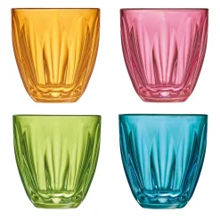 La Rochere Glassware|Lily Tumblers Summertime, Set of 4