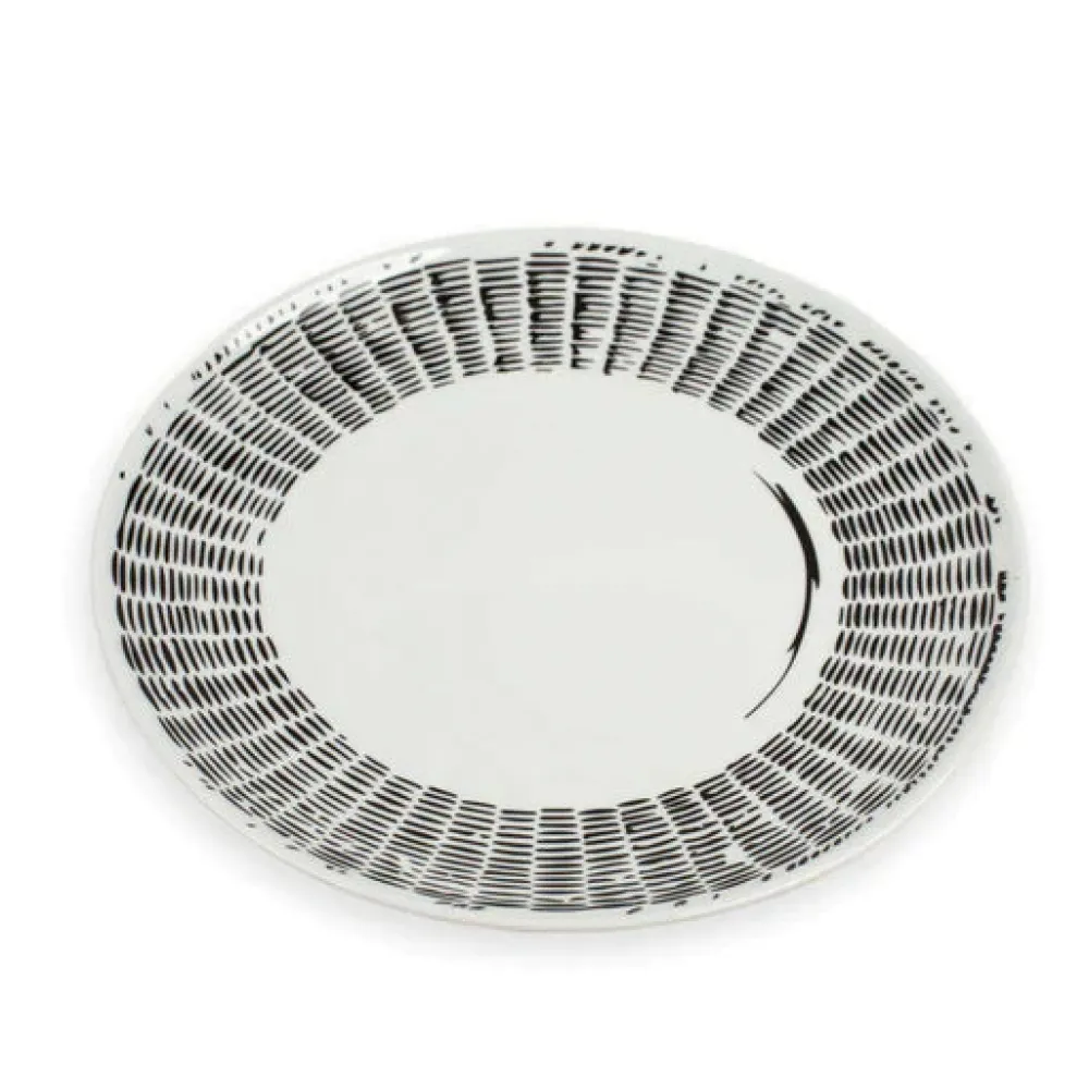 Misette Dinnerware|Line Drawing Dinner Plates, Set of 4