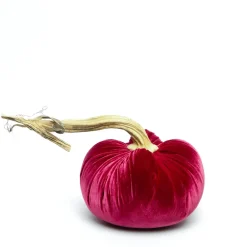 Hot Skwash Living|Décor|Lipstick Silk Velvet Pumpkin