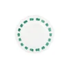 VIETRI Dinnerware|Lisbon Green Stitch Cocktail Plate