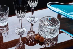 Waterford Glassware|Lismore Black Goblet 10 oz, Set of 2