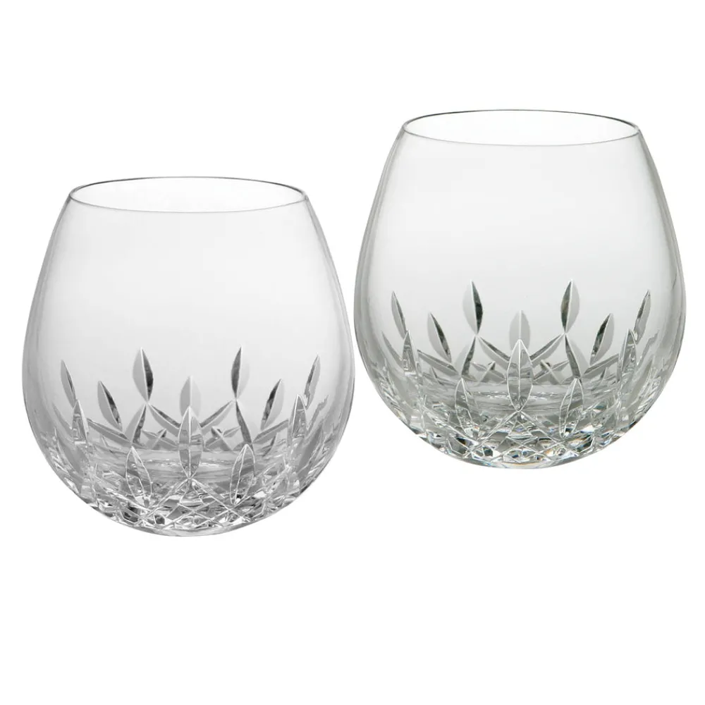 Waterford Glassware|Lismore Essence Stemless Wine Light Red 14 oz, Set of 2