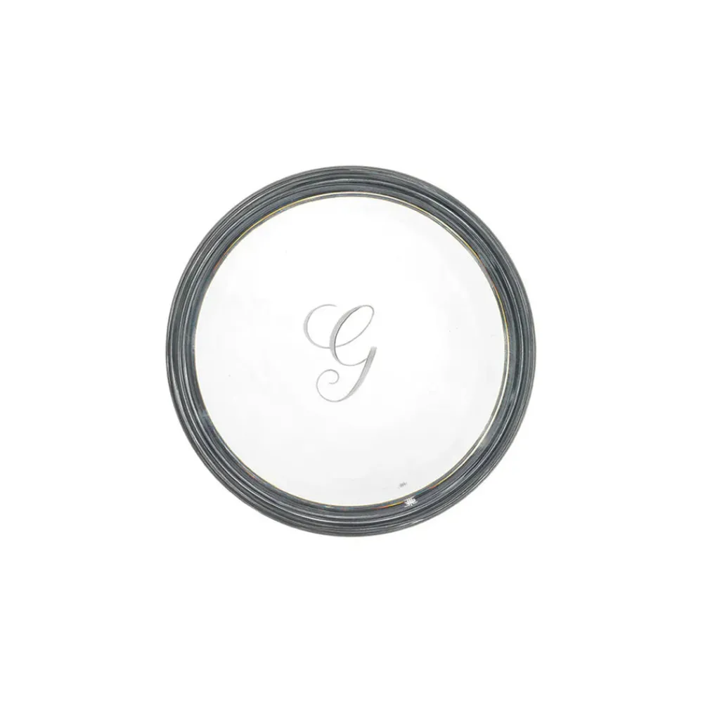 Lobmeyr Glassware|Little Massive Dish with Engraved Letter