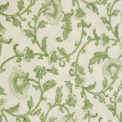 Maison Margaux Place Settings & Linens|Lola Green Vine Tablecloth