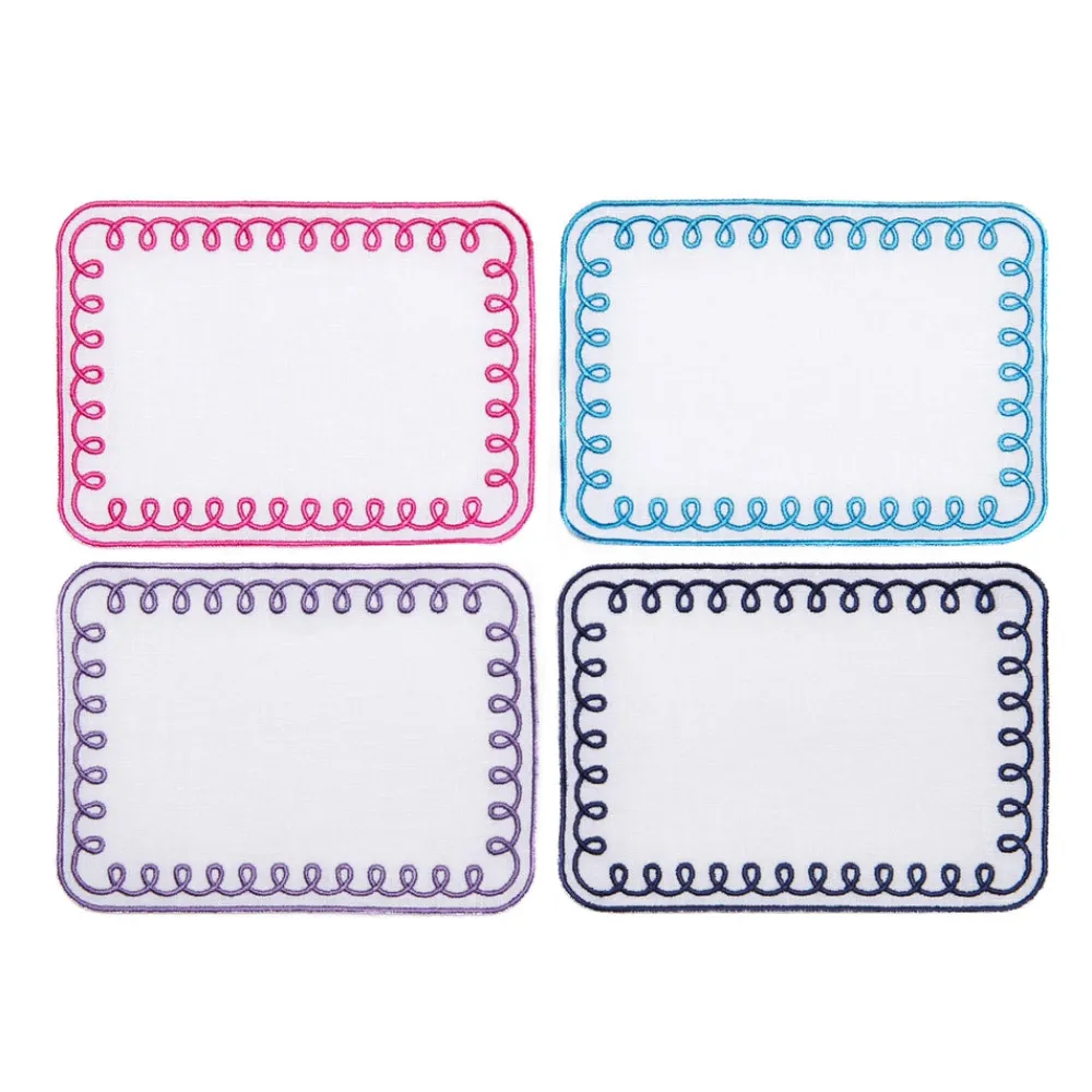 Dear Annabelle Place Settings & Linens|Loopy Cocktail Napkins