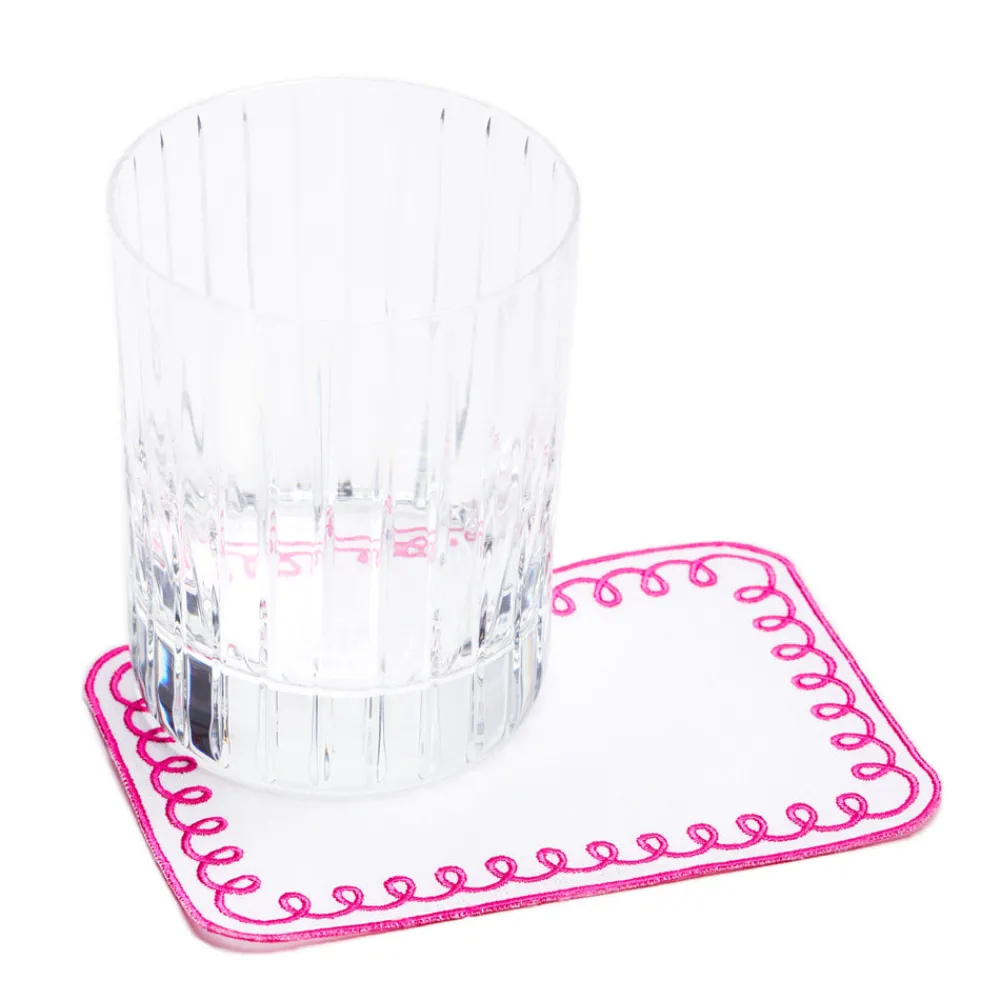 Dear Annabelle Place Settings & Linens|Loopy Cocktail Napkins