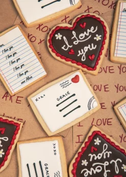 Empire Cake Monogram|Pantry|Love Letter Sugar Cookies, Set of 12