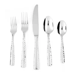 Fortessa Flatware|Lucca Faceted Flatware Set