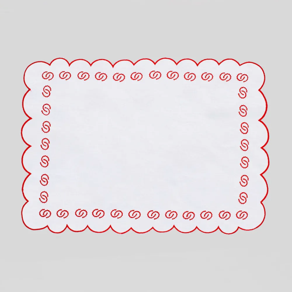 Cibelle Place Settings & Linens|Luci D'Artista Shaped Breakfast Placemat