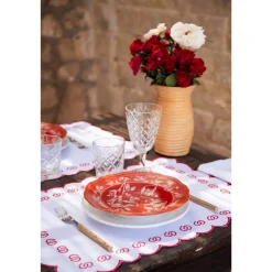 Cibelle Place Settings & Linens|Luci D'Artista Shaped Breakfast Placemat
