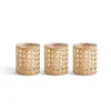 Two's Company Candles|Lumingnon Cane Webbing Candleholder/Vase