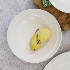 VIETRI Dinnerware|Luna Shallow Serving Bowl