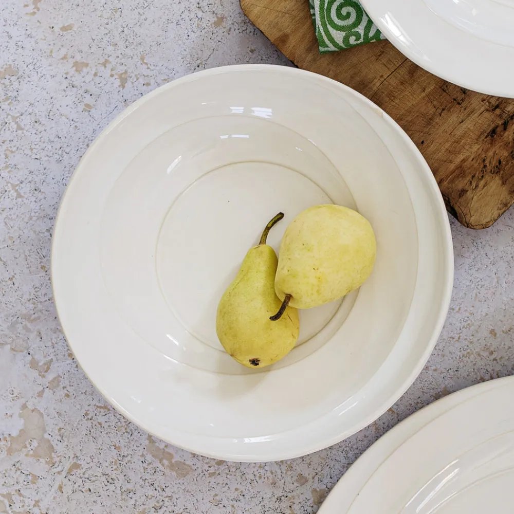 VIETRI Dinnerware|Luna Shallow Serving Bowl