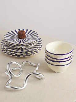 Maison Madison Dinnerware|Mafalda 12-Piece Set with Cereal Bowl