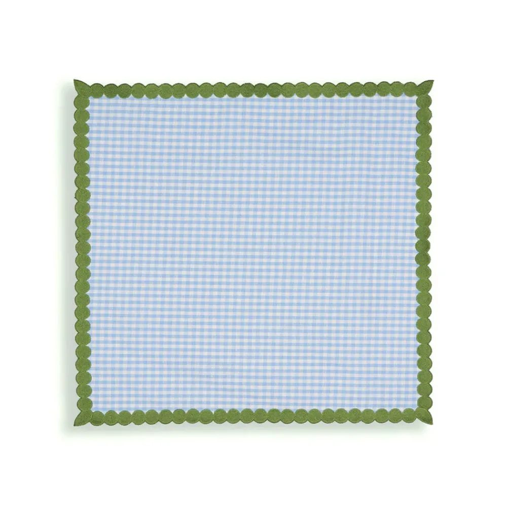 Loulou La Dune Place Settings & Linens|Maisie Napkins Blue, Set Of 4