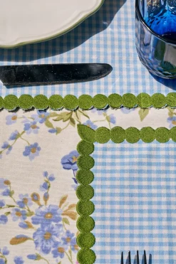 Loulou La Dune Place Settings & Linens|Maisie Napkins Blue, Set Of 4