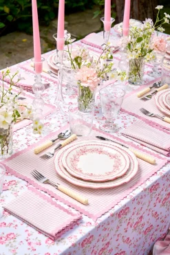 Loulou La Dune Place Settings & Linens|Maisie Napkins Pink, Set of 4