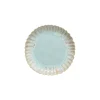 Costa Nova Dinnerware|Mallorca Collection Salad Plates in Sea Blue, Set of 6