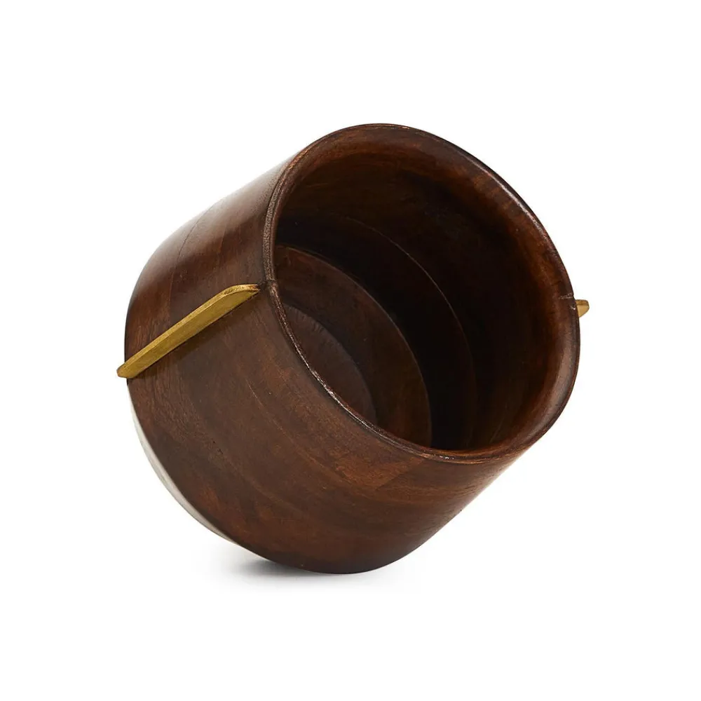 Two's Company Dinnerware|Mango Wood Bowl