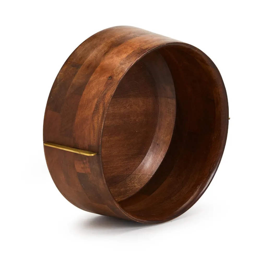 Two's Company Dinnerware|Mango Wood Serving Bowl