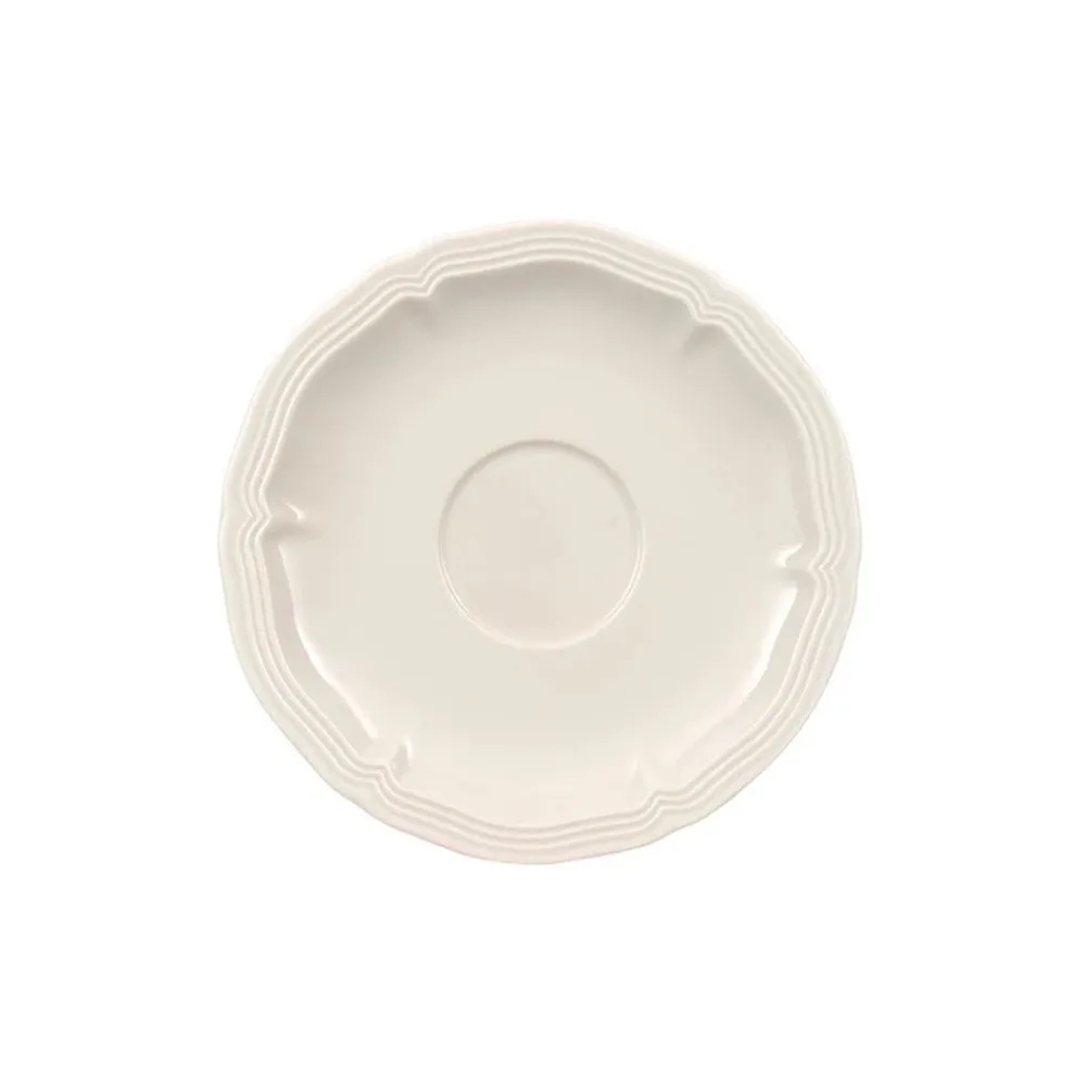 Villeroy & Boch Dinnerware|Manoir Espresso Saucer in White