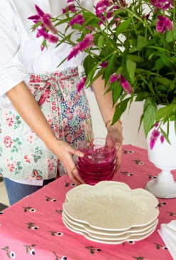 Esencial Hogar Place Settings & Linens|Manzanilla Rectangular Tablecloth in Bougainvillea