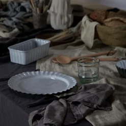 Costa Nova Place Settings & Linens|Maria Collection Napkins in Dusk Grey, Set of 4