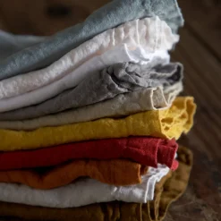 Costa Nova Place Settings & Linens|Maria Collection Placemats in Cloud Grey, Set of 4