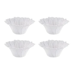 Bordallo Pinheiro Dinnerware|Maria Flor Bowl Daisy, Set of 4