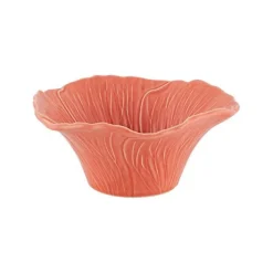 Bordallo Pinheiro Dinnerware|Maria Flor Bowl Hollyhock