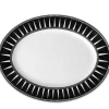 Caskata Dinnerware|Marrakech Large Oval Rimmed Platter