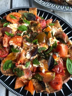 Caskata Dinnerware|Marrakech Large Oval Rimmed Platter