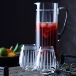 Caskata Glassware|Marrakech Tall Pitcher