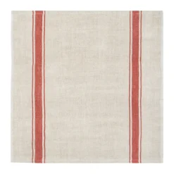 Caravan Place Settings & Linens|Marseille Napkins in Olive Green & Natural, Set of 4