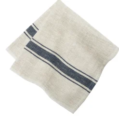 Caravan Place Settings & Linens|Marseille Napkins in Olive Green & Natural, Set of 4