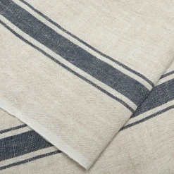 Caravan Place Settings & Linens|Marseille Tea Towels in Olive Green & Natural, Set of 2