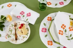 Elizabeth Lake Place Settings & Linens|Matisse Floral Dinner Napkins, Set of 2