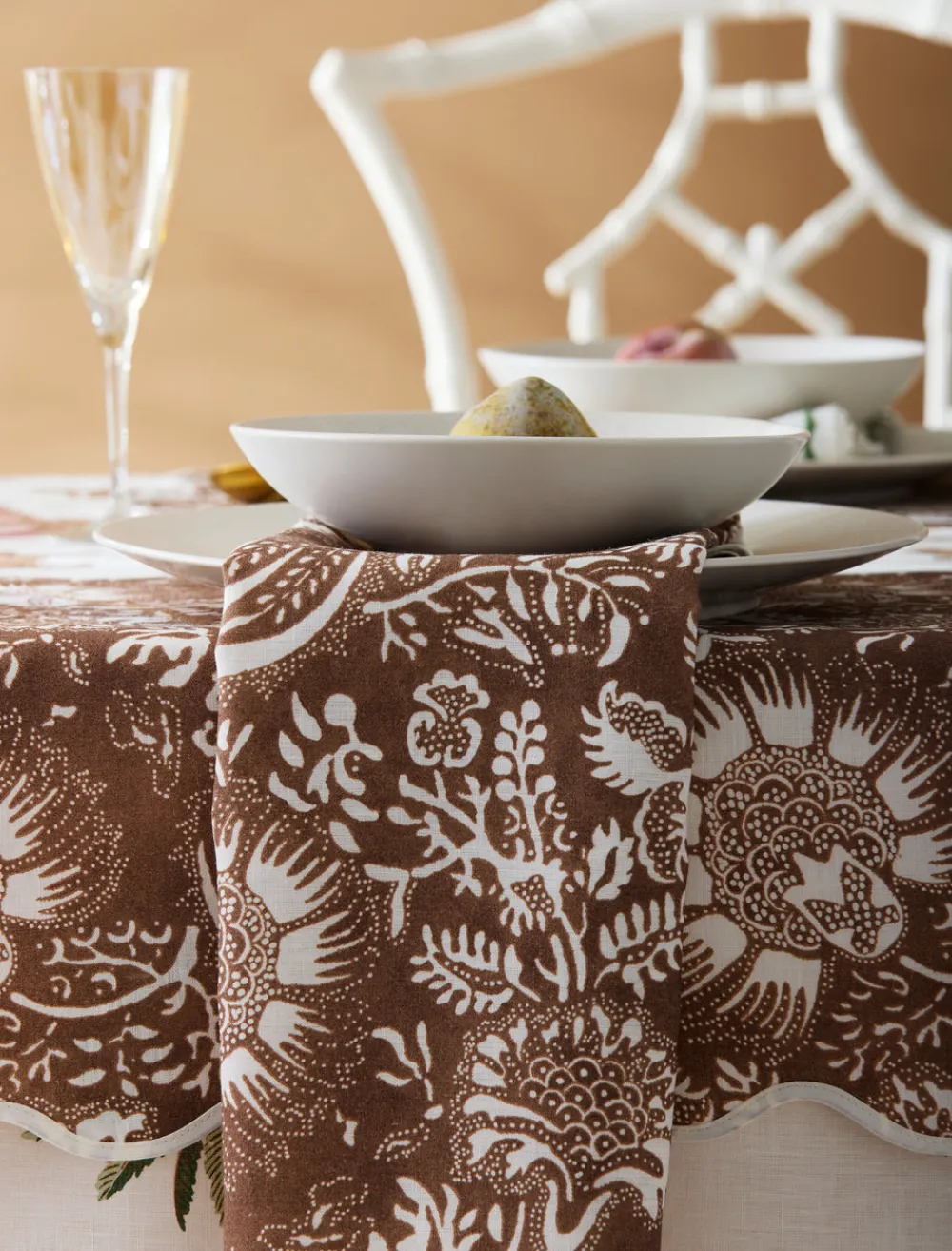 Matouk Place Settings & Linens|Schumacher Granada Napkin, Set of 4