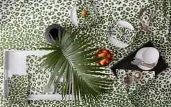 Matouk Place Settings & Linens|Schumacher Iconic Leopard Placemat, Set of 4