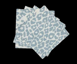 Matouk Place Settings & Linens|Schumacher Iconic Leopard Napkin, Set of 4