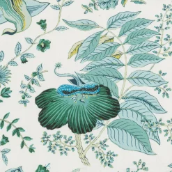 Matouk Place Settings & Linens|Schumacher Pomegranate Tablecloth in Emerald