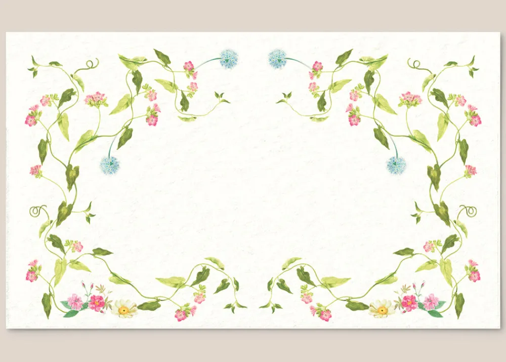 Casa Felix Place Settings & Linens|Meadow Place Cards