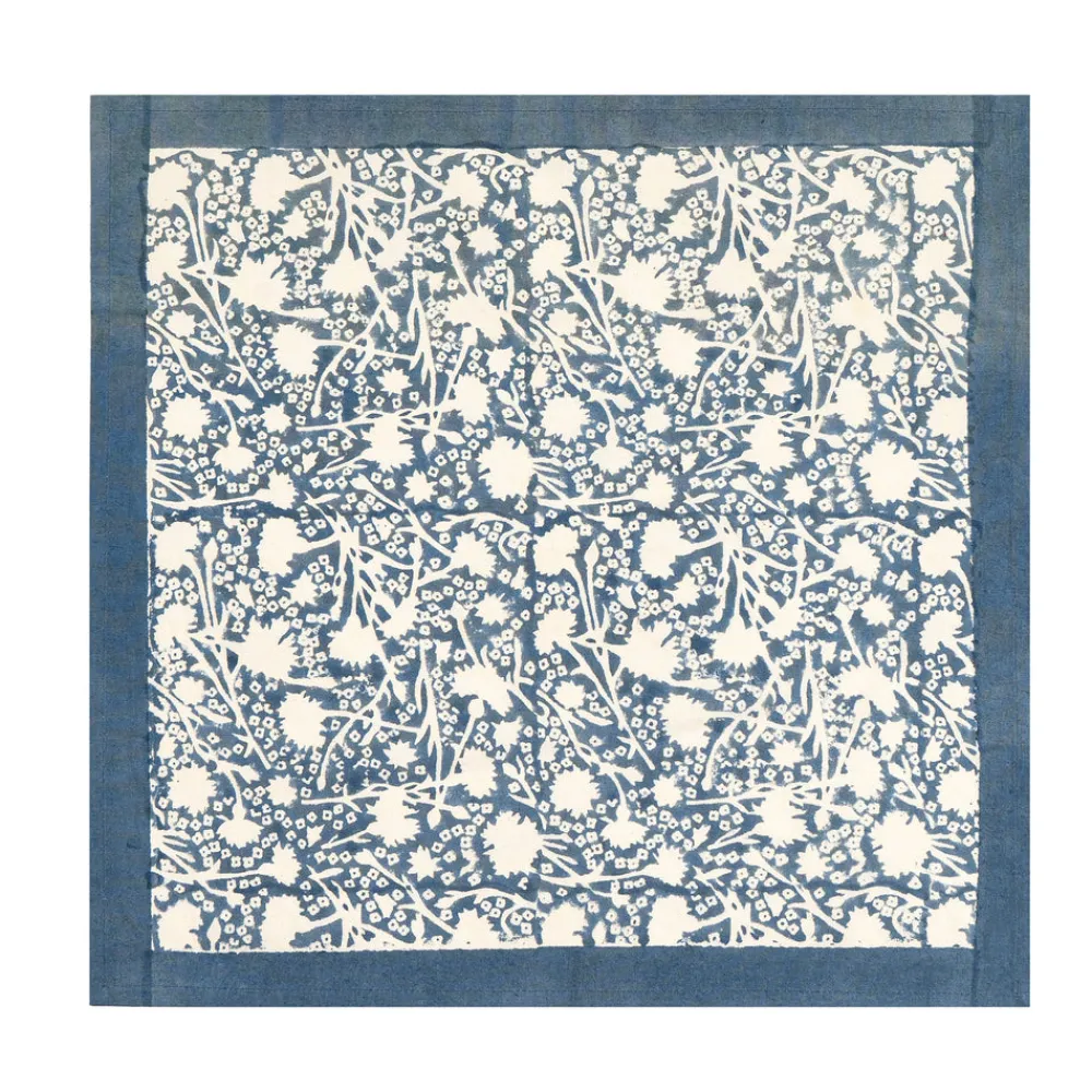 Couleur Nature Place Settings & Linens|Meadows Napkins Bleu, Set of 6