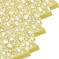 Couleur Nature Place Settings & Linens|Meadows Napkins Vert, Set of 6